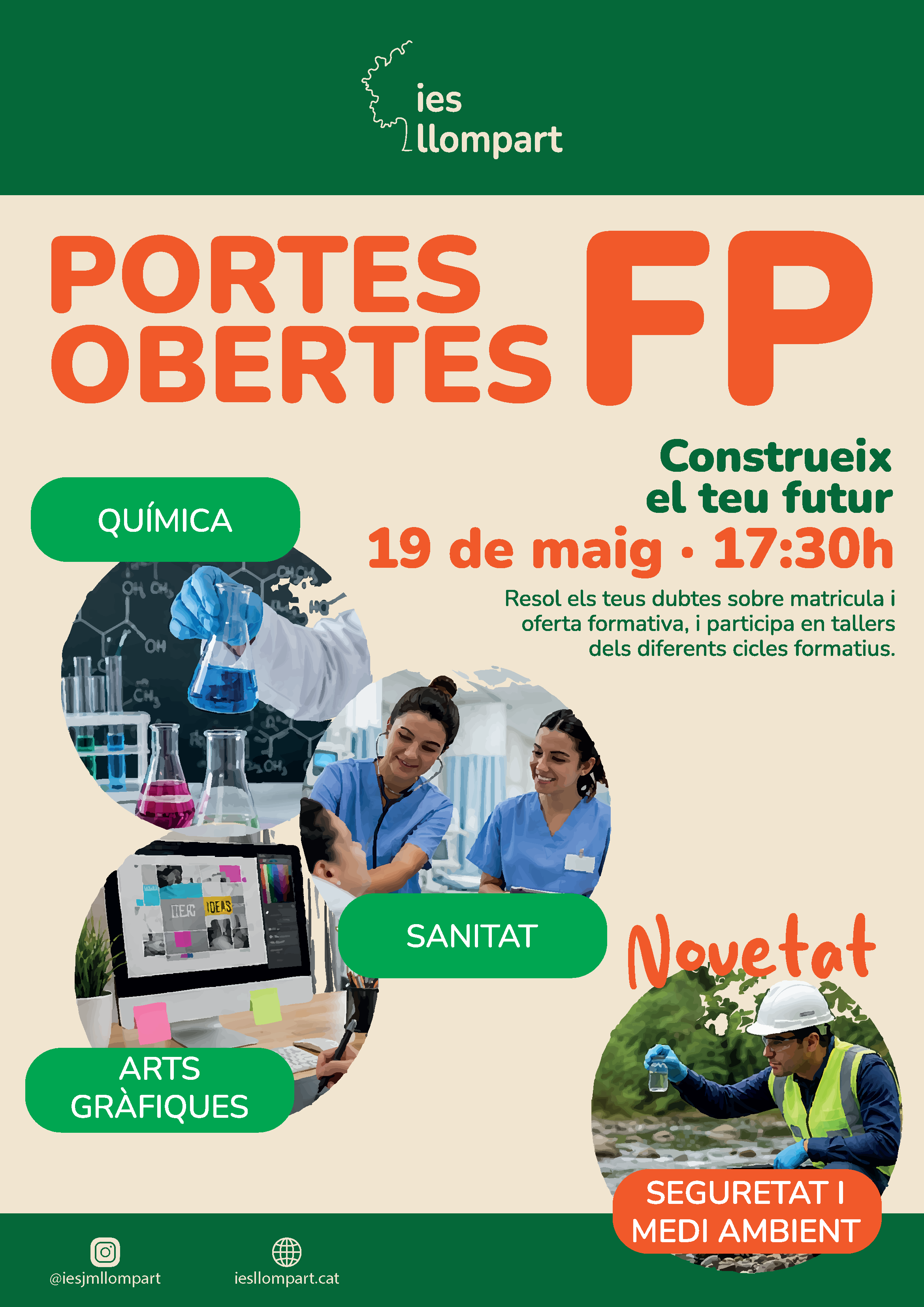 Jornada de Portes Obertes de Formació Professional a l’IES Josep Maria Llompart