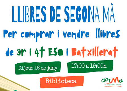 Intercanvi de llibres de segona mà