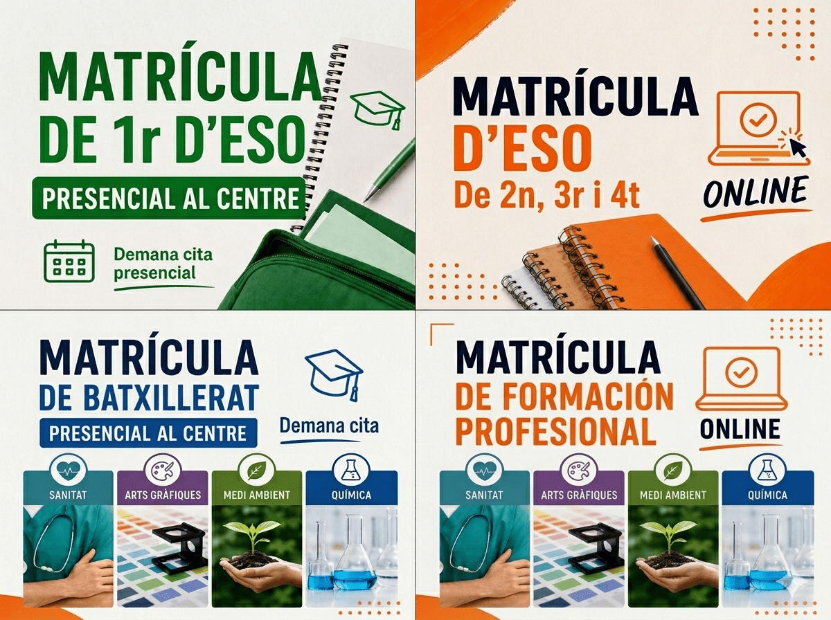Matrícula ESO/BATX/FP